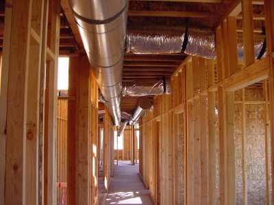 Duct work in Panorama City, CA by B & M Air and Heating Inc