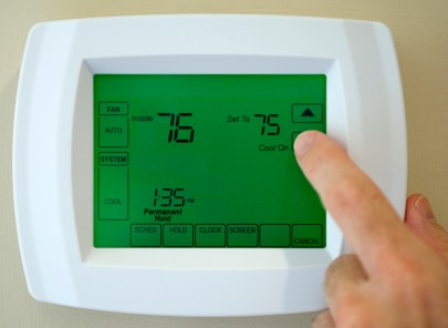 Thermostat service in East Los Angeles, CA by B & M Air and Heating Inc